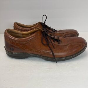 BORN lace up leather shoes men's size 11